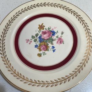 Vintage Edwin Knowles Set of  2 Dinner Plates